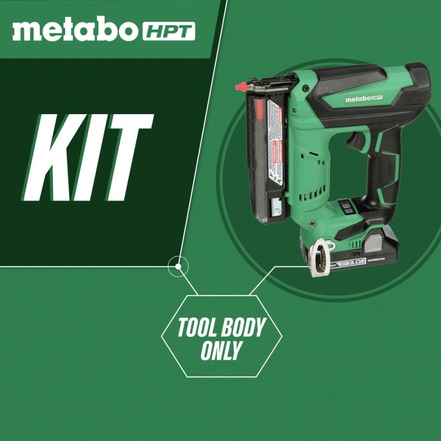 Power Tools Metabo HPT Nailers | Metabo Hpt Np18Dsalq4M 18V Lithium-Ion 23 Gauge 1-3/8 In. Cordless Pin Nailer (Tool Only)