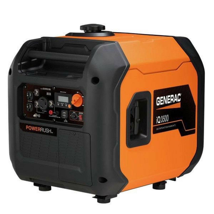 Automotive Generac Power Inverters | Generac 7127 Iq3500 3500 Watt Portable Inverter Generator (50 State/Csa)