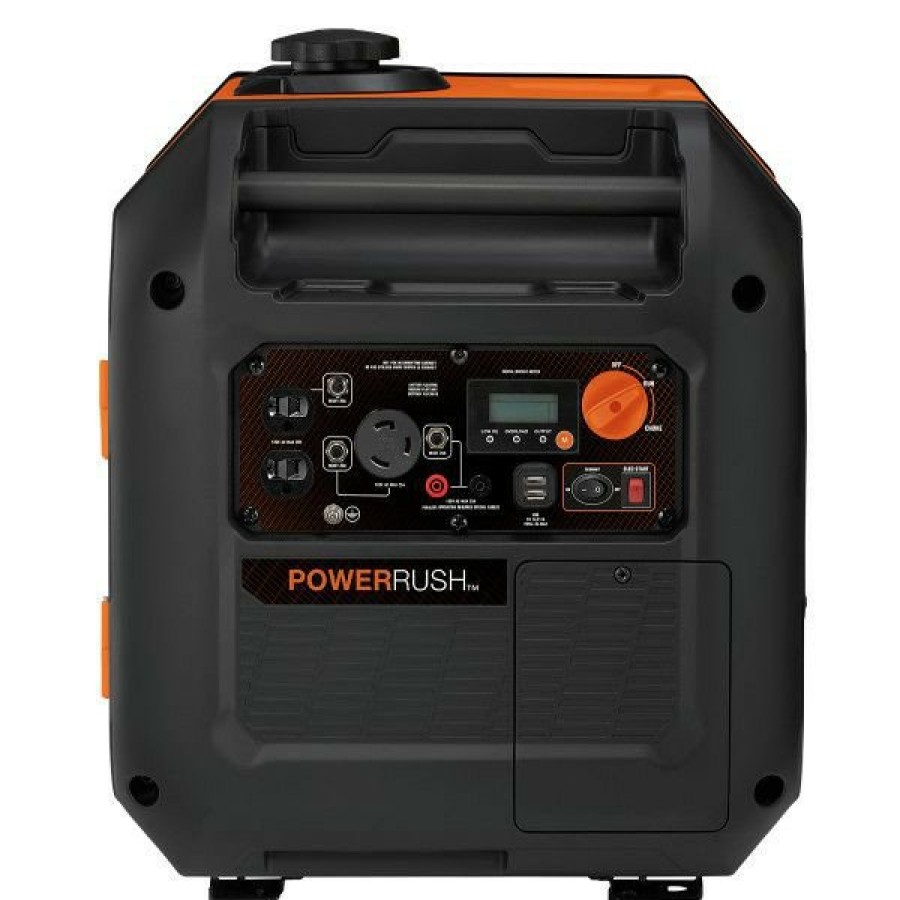 Automotive Generac Power Inverters | Generac 7127 Iq3500 3500 Watt Portable Inverter Generator (50 State/Csa)