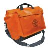 Tool Storage Klein Tools | Klein Tools 5181Ora Vinyl Tool Equipment Bag - Large, Orange