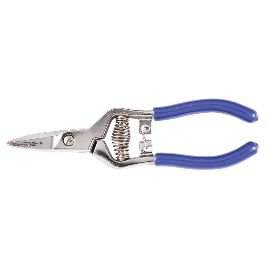 Hand Tools Klein Tools Snips | Klein Tools 744 6-3/4 In. Spring Action Snip