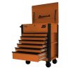 Tool Storage Homak | Homak Og06035247 35 In. 7-Drawer Flip-Top Service Cart - Orange