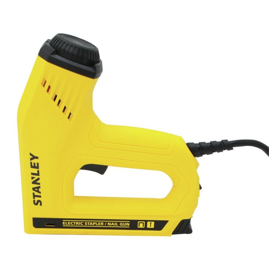 Power Tools Stanley Staplers | Stanley Tre550Z 120V 10 Amp Brushed 18 Gauge Corded 2-In-1 Electric Stapler/ Brad Nailer