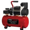 Air Tools And Equipment ProForce Portable Air Compressors | Proforce Vpf1080318 1 Hp 3 Gallon Oil-Free Hotdog Air Compressor