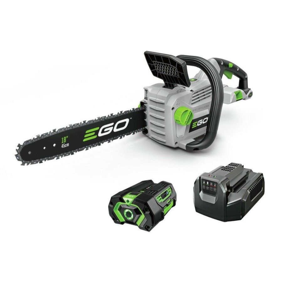 Outdoor Power Tools & Equipment EGO | Ego Cs1803 56V Brushless Lithium-Ion 18 In. Cordless Chainsaw Kit With 1 Battery (4 Ah)