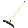 Facility Maintenance & Supplies Rubbermaid Commercial Cleaning Tools | Rubbermaid Commercial 2018728 36 In. Polypropylene Bristles Maximizer Push-To-Center Broom - Yellow/Black