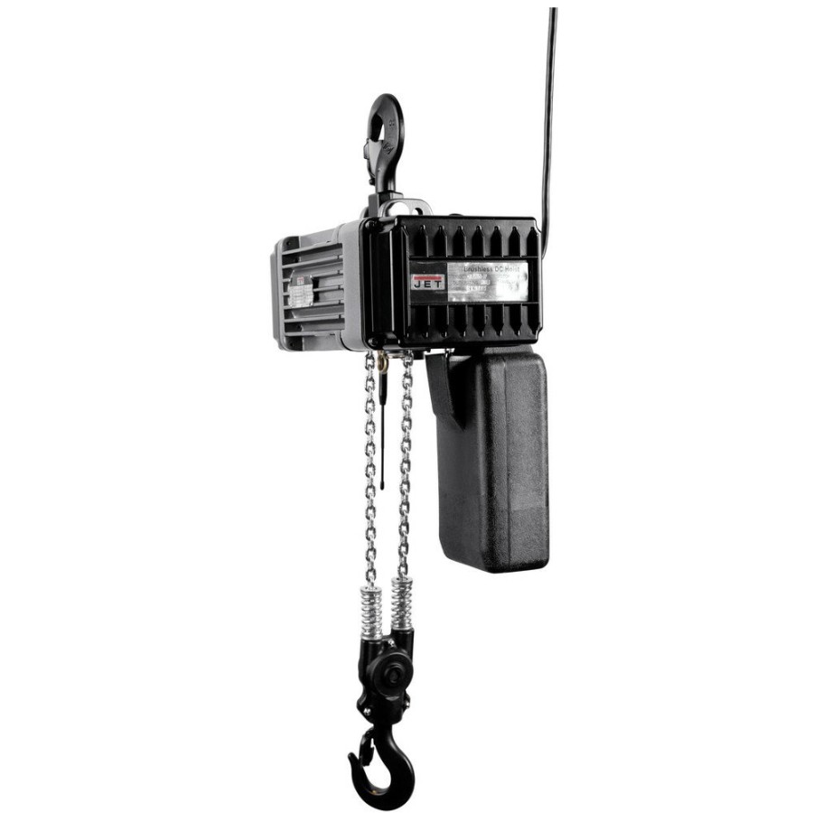 Material Handling JET | Jet 104024 120V 10 Amp Trademaster Brushless 1/2 Ton 20 Ft. Lift Corded Electric Chain Hoist