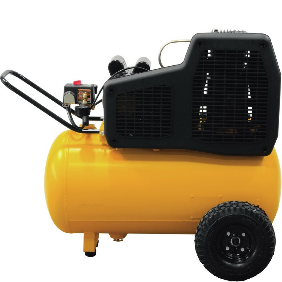 Air Tools And Equipment Dewalt Portable Air Compressors | Dewalt Dxcmpa1982054 1.9 Hp 20 Gallon Portable Horizontal Wheelbarrow Air Compressor