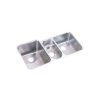 Kitchen Elkay | Elkay Eluh4020 Lustertone Undermount 40 In. X 20-1/2 In. Triple Bowl Sink (Stainless Steel)