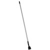 Facility Maintenance & Supplies Rubbermaid Commercial Cleaning Tools | Rubbermaid Commercial Fgm146000000 Snap-On Fiberglass 60 In. Dust Mop Handle - Gray/Black