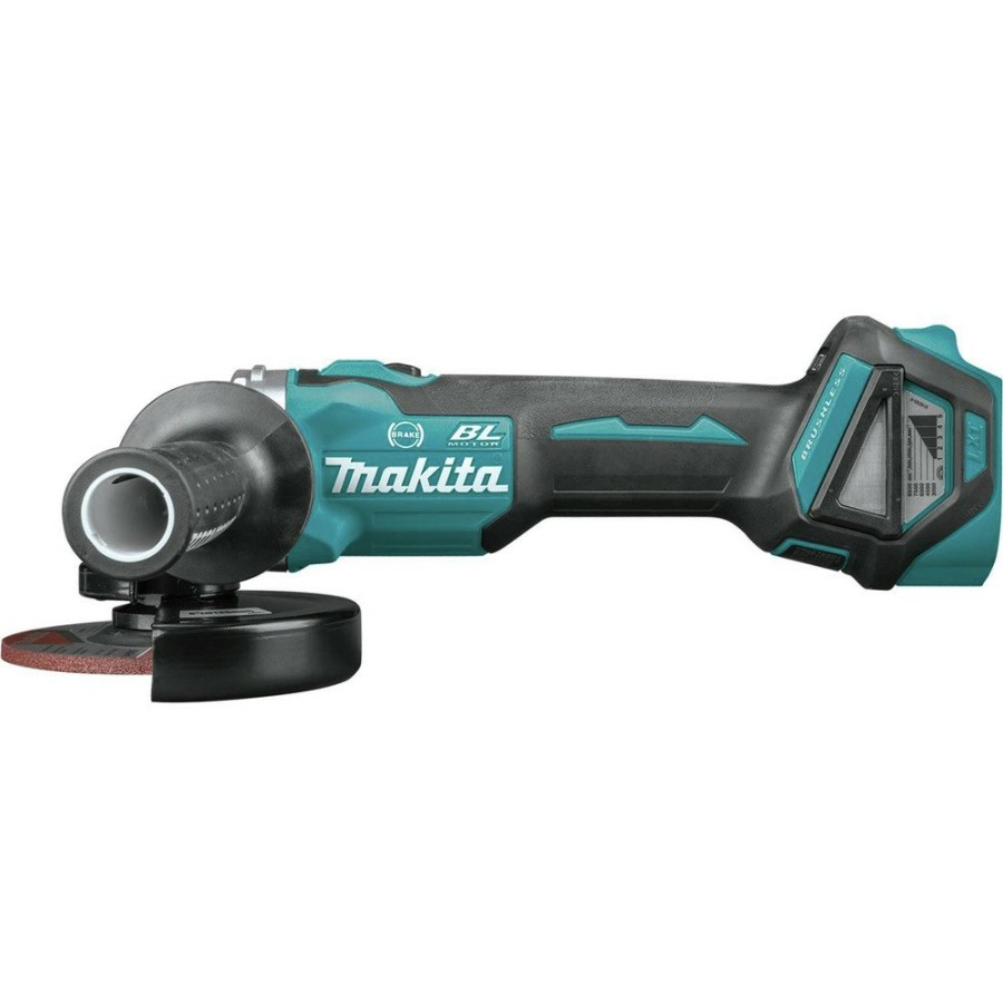 Power Tools Makita Cut Off Grinders | Makita Xag16Z 18V Lxt Lithium-Ion Brushless Cordless 4-1/2 In. Or 5 In. Cut-Off/Angle Grinder With Electric Brake (Tool Only)