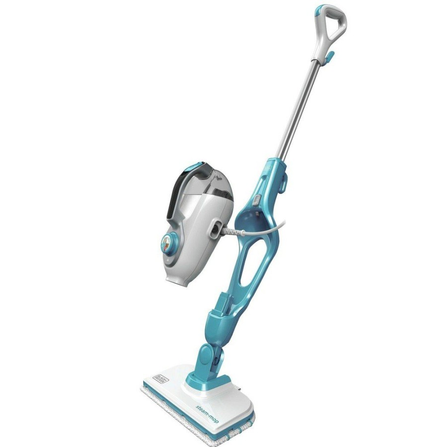 Facility Maintenance & Supplies Black & Decker Cleaning Tools | Black & Decker Hsmc1361Sgp 120V Corded 7-In-1 Steam-Mop With Steam-Glove Handheld Steamer