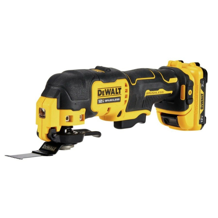 Power Tools Dewalt Oscillating Tools | Dewalt Dcs353G1Dcd701B-Bndl 12V Max Xtreme Brushless Lithium-Ion Cordless Oscillating Tool Kit (3 Ah)