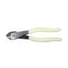 Hand Tools Klein Tools | Klein Tools D248-8-Glw 8 In. Angled Head High-Visibility Diagonal Cutting Pliers