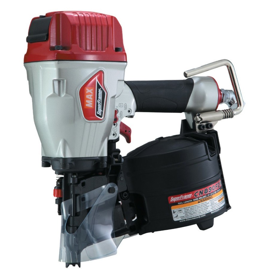 Air Tools And Equipment MAX Nail Guns | Max Cn890F2 3-1/2 In. Superframer Framing Coil Nailer