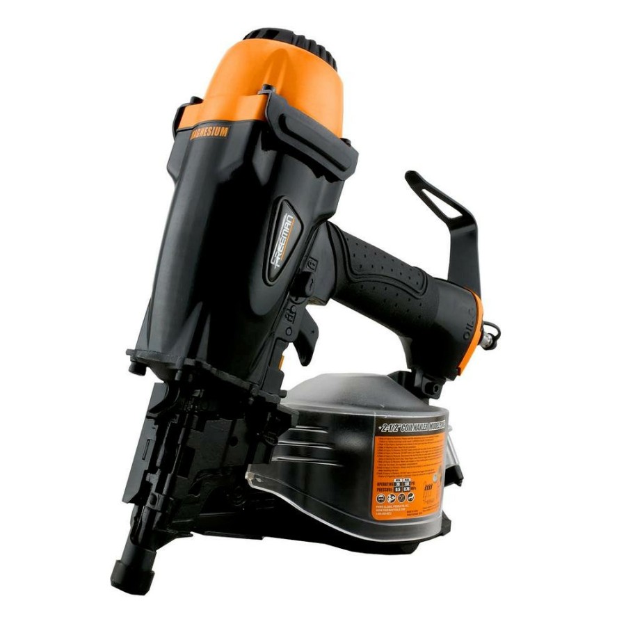 Air Tools And Equipment Freeman Nail Guns | Freeman Pcn65 15 Degree 2-1/2 In. Coil Siding Nailer