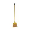 Facility Maintenance & Supplies Boardwalk Cleaning Tools | Boardwalk Bwkbrmaxil Poly Fiber Angled-Head 55 In. Lobby Brooms With Metal Handle - Yellow (12/Carton)