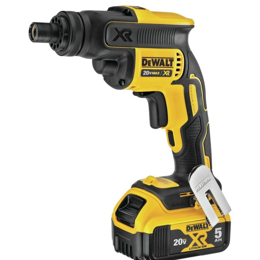 Power Tools Dewalt Screw Guns | Dewalt Dcf624P2 20V Max Xr Brushless Lithium-Ion Cordless Screwgun Kit With 2 Batteries (5 Ah)