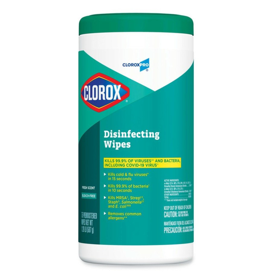 Facility Maintenance & Supplies Clorox Cleaners | Clorox 15949 6-Pack Disinfecting Wipes - Fresh Scent