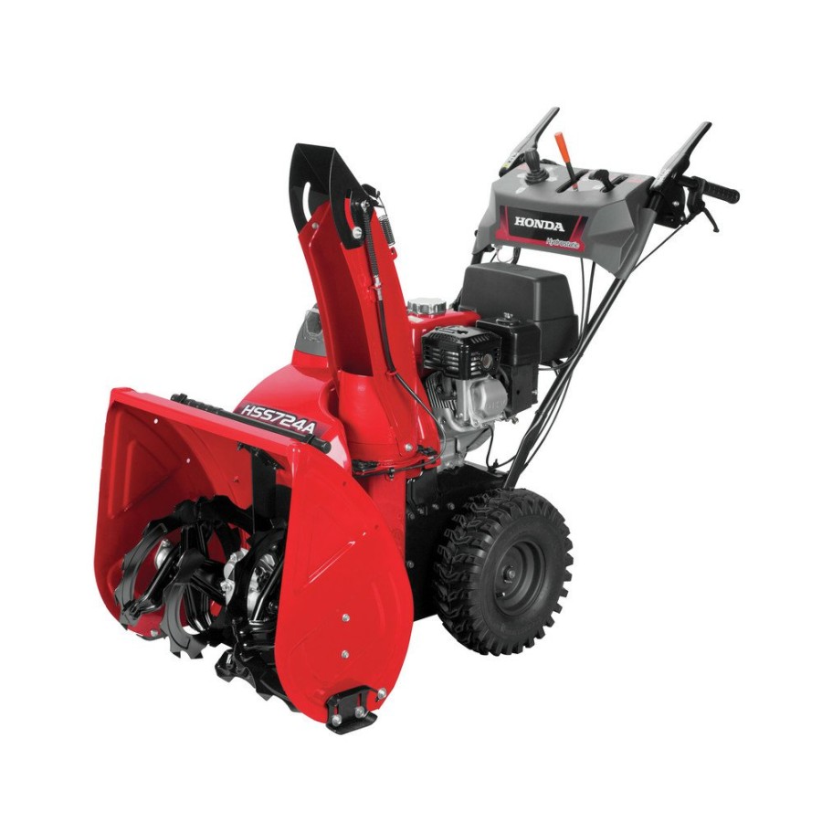 Outdoor Power Tools & Equipment Honda | Honda 660780 Variable Speed Self-Propelled 24 In. 196Cc Two Stage Snow Blower With Electric Start