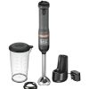 Kitchen Black & Decker | Black & Decker Bckm1011K01 Kitchen Wand Variable Speed Lithium-Ion Cordless Grey Immersion Blender Kit