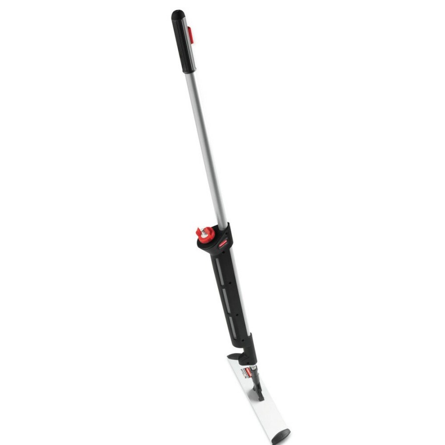 Facility Maintenance & Supplies Rubbermaid Commercial HYGEN Cleaning Tools | Rubbermaid Commercial Hygen 1863884 Pulse 17 In. X 52 In. Microfiber Spray Mop System - Black