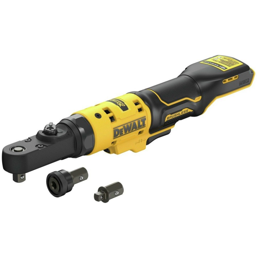 Power Tools Dewalt | Dewalt Dcf500B 12V Max Xtreme Brushless 3/8 In. And 1/4 In. Cordless Sealed Head Ratchet (Tool Only)