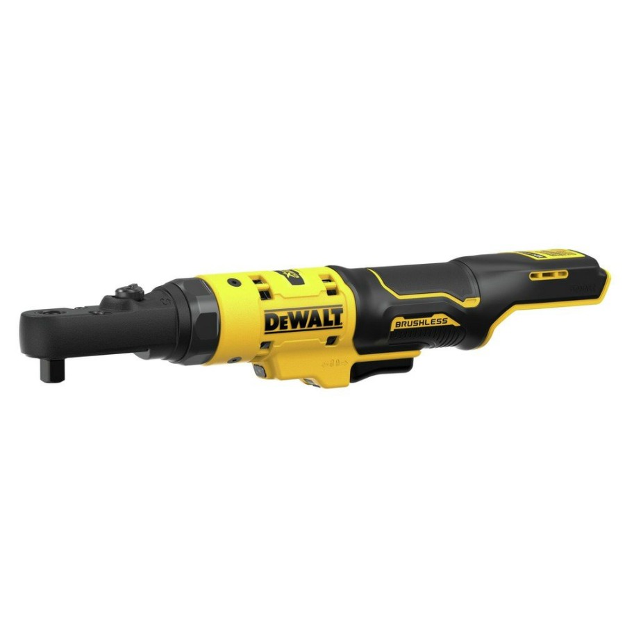 Power Tools Dewalt | Dewalt Dcf500B 12V Max Xtreme Brushless 3/8 In. And 1/4 In. Cordless Sealed Head Ratchet (Tool Only)