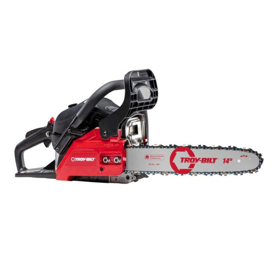 Outdoor Power Tools & Equipment Troy-Bilt | Troy-Bilt Tb4214 42Cc Low Kickback 14 In. Gas Chainsaw