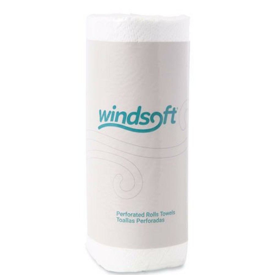 Facility Maintenance & Supplies Windsoft | Windsoft Win1220Rl 11 In. X 8.8 In. 2-Ply Kitchen Roll Towels - White (1 Roll)