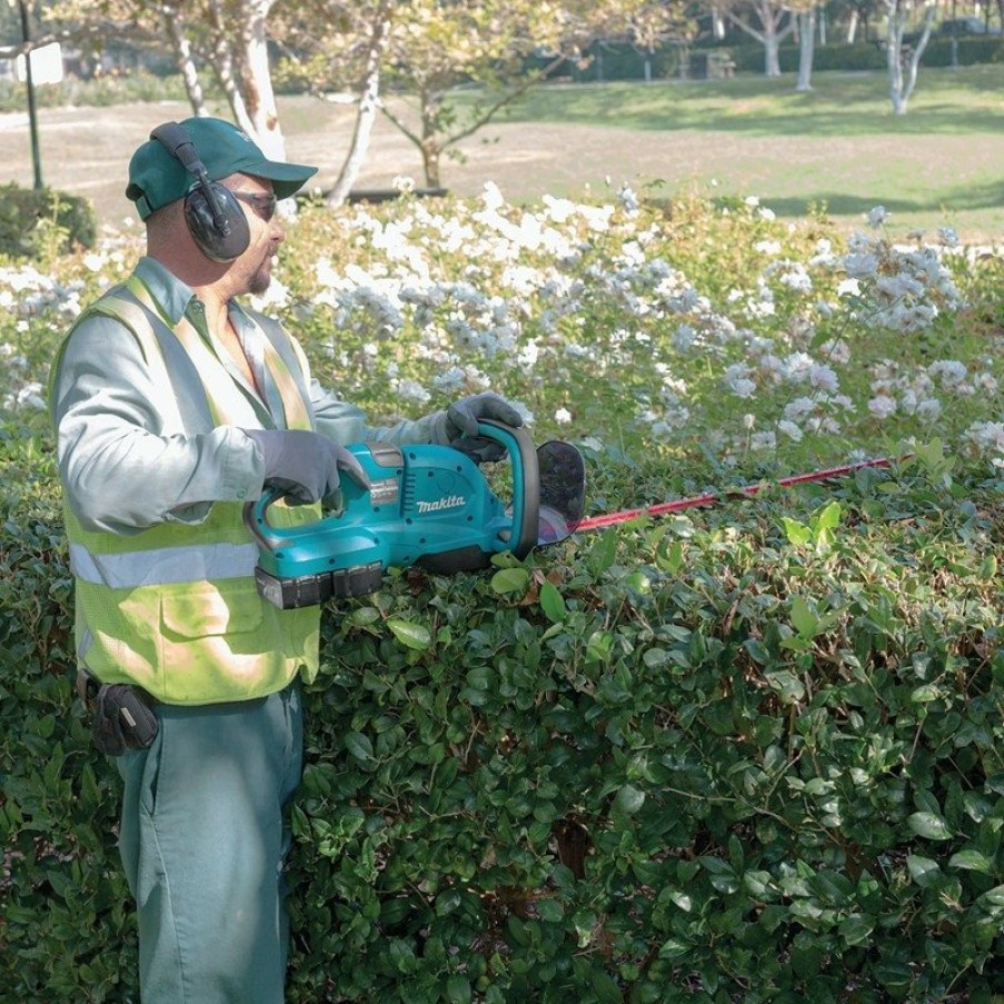 Outdoor Power Tools & Equipment Makita Hedge Trimmers | Makita Xhu04Z 18V X2 Lxt Cordless Lithium-Ion (36V) Hedge Trimmer (Tool Only)