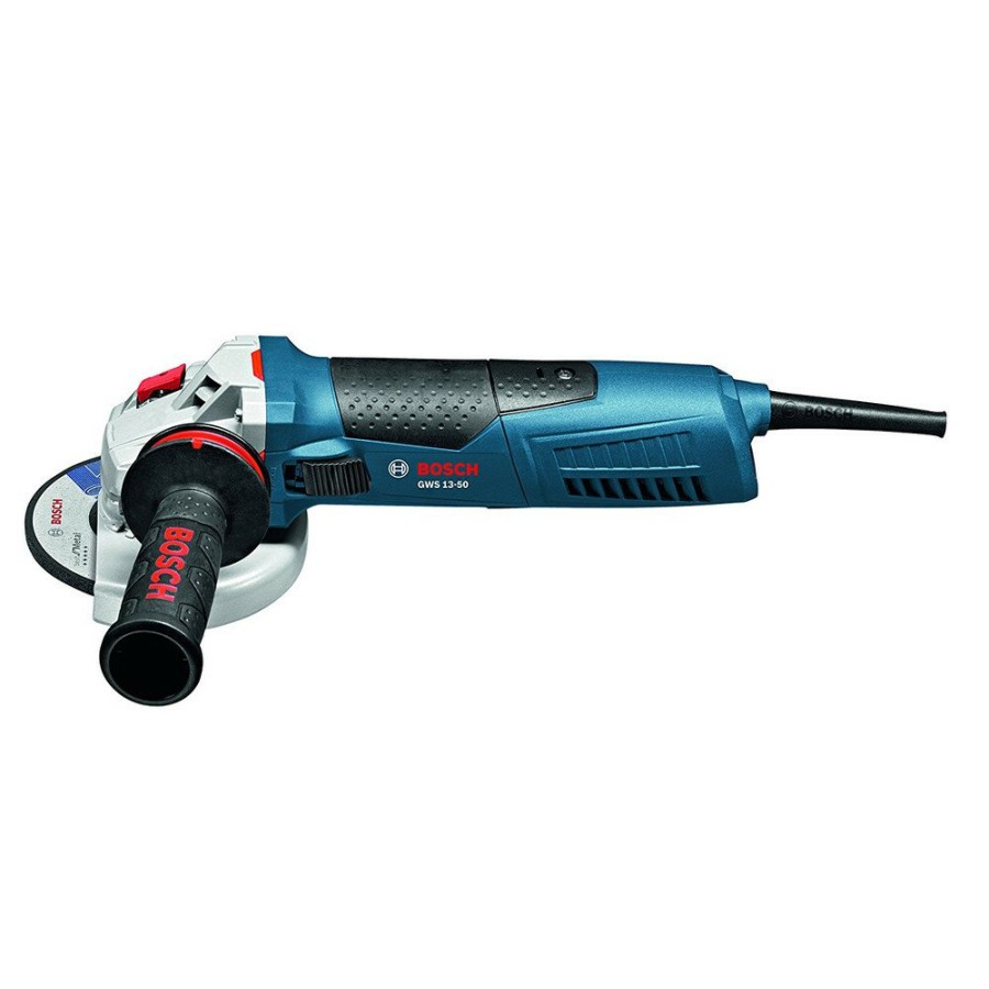 Power Tools Bosch Angle Grinders | Factory Reconditioned Bosch Gws13-50-Rt 13 Amp 5 In. High-Performance Angle Grinder