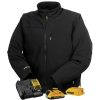 Clothing And Gear Dewalt Heated Jackets | Dewalt Dchj060Abd1-M 20V Max Li-Ion Soft Shell Heated Jacket Kit - Medium