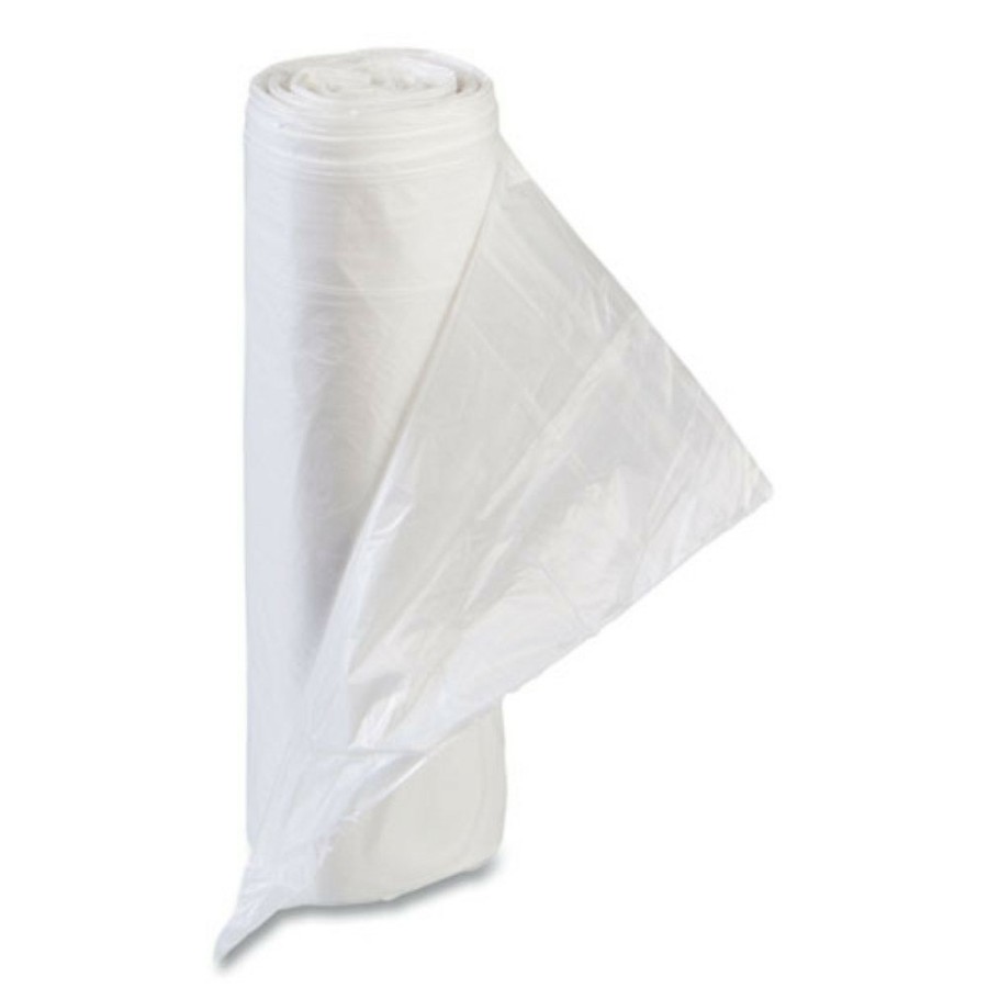 Facility Maintenance & Supplies Inteplast Group | Inteplast Group Valh2433N8 High-Density 16 Gallon 24 In. X 31 In. Commercial Can Liners - Clear (1000/Carton)