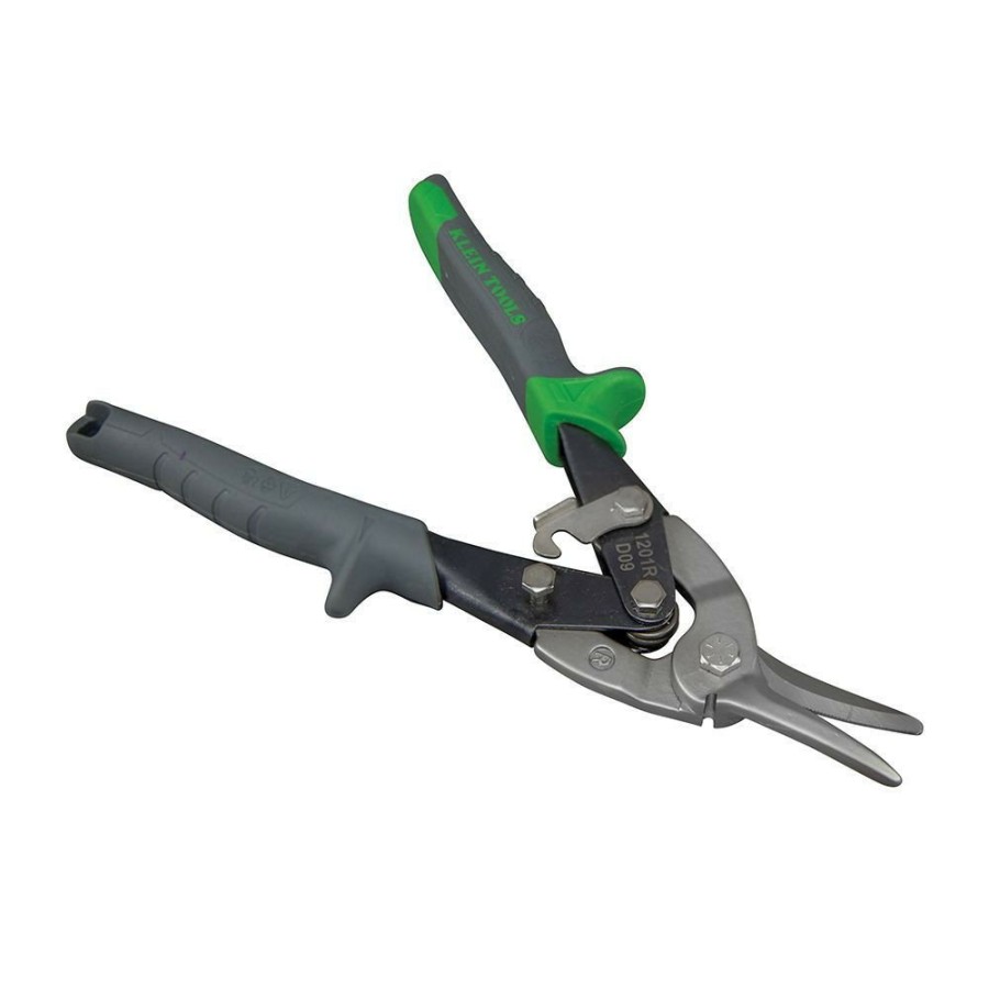 Hand Tools Klein Tools Snips | Klein Tools 1201R Right Curvature Aviation Snips With Wire Cutter