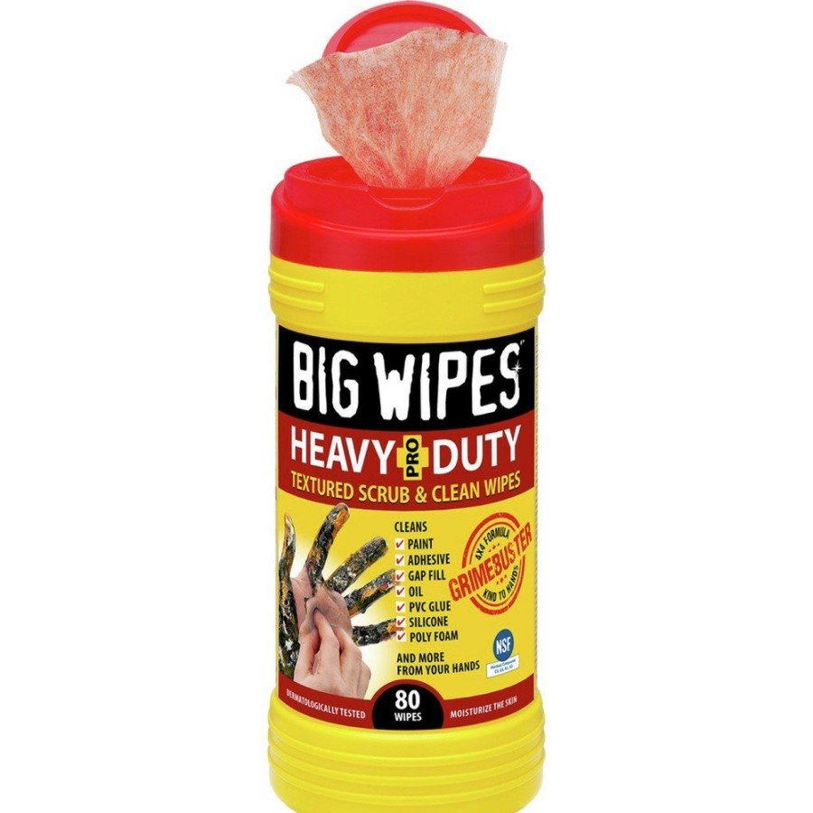 Facility Maintenance & Supplies Big Wipes | Big Wipes 6002 0046 Heavy Duty Dual Side Cleaning Wipes