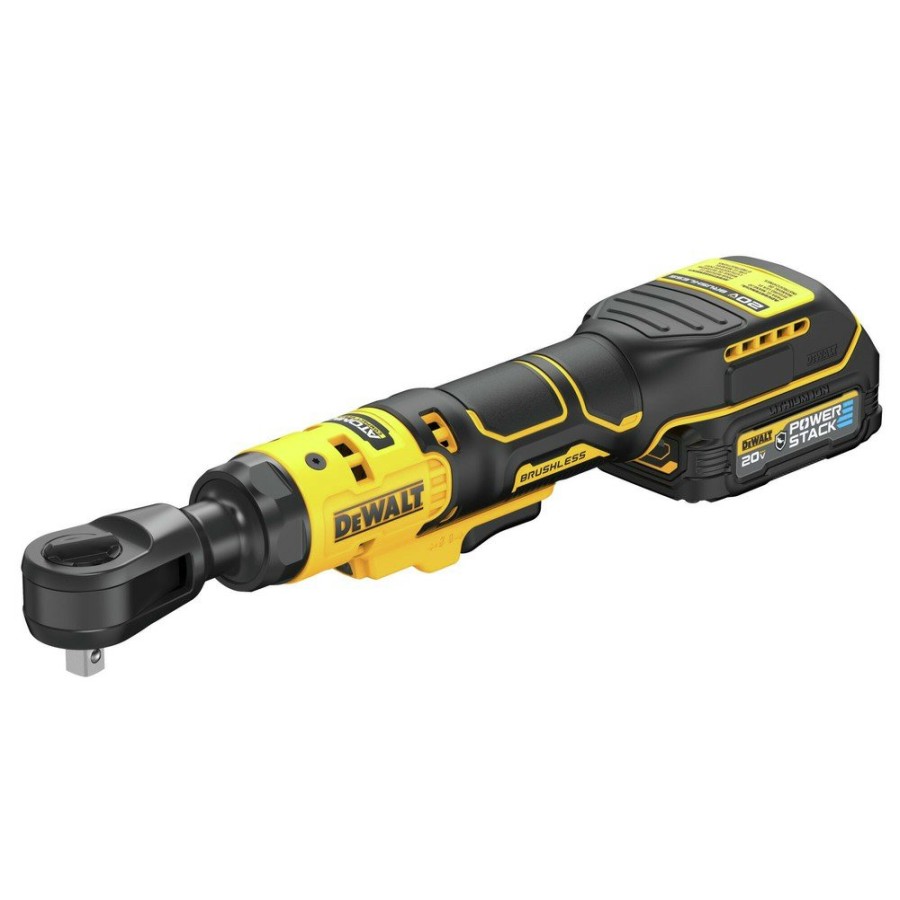 Power Tools Dewalt | Dewalt Dcf513Ge1 20V Max 3/8 In. Rachet Kitted - Ge