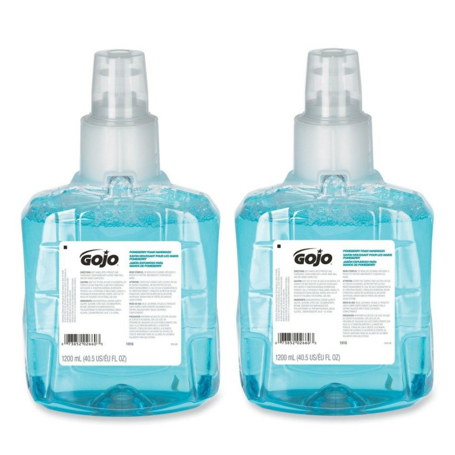 Facility Maintenance & Supplies GOJO Industries Hand Soaps | Gojo Industries 1916-02 12000 Ml Pomeberry Foam Handwash Refill - Pomegranate (2/Carton)