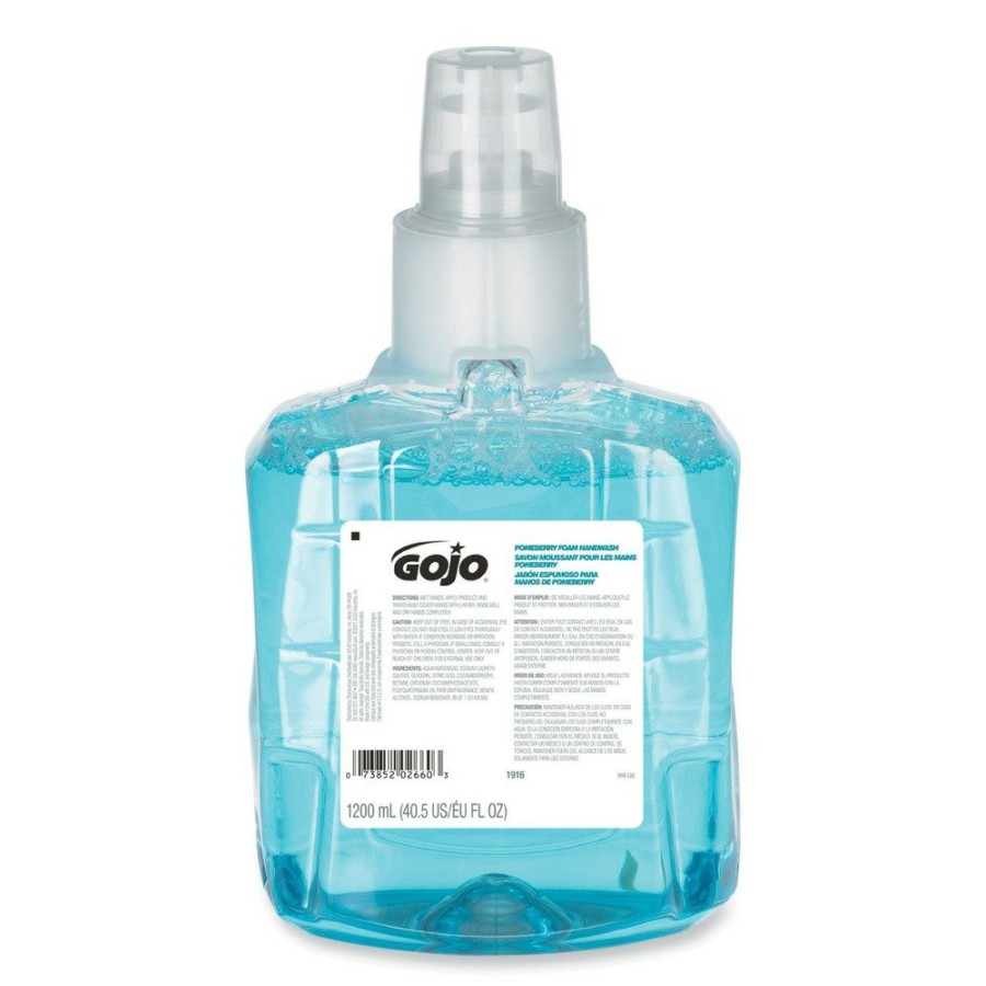 Facility Maintenance & Supplies GOJO Industries Hand Soaps | Gojo Industries 1916-02 12000 Ml Pomeberry Foam Handwash Refill - Pomegranate (2/Carton)