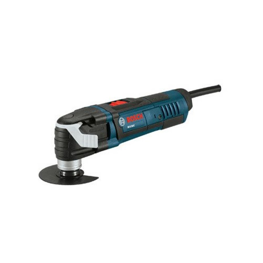 Power Tools Bosch Oscillating Tools | Factory Reconditioned Bosch Mx30Ec-Rt 3.0 Amp Multi-X Oscillating Tool Kit With 21 Accessories