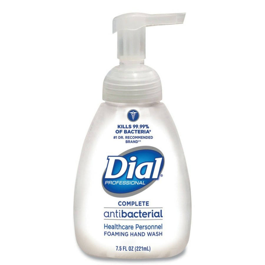 Facility Maintenance & Supplies Dial Professional Hand Soaps | Dial Professional Dia 81075 7.5 Oz. Antimicrobial Foaming Tabletop Pump Hand Wash (12/Carton)