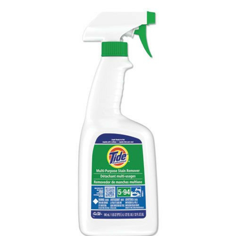 Facility Maintenance & Supplies Tide Professional Cleaners | Tide Professional 48147 32 Oz. Trigger Spray Bottle Multi Purpose Stain Remover (9/Carton)