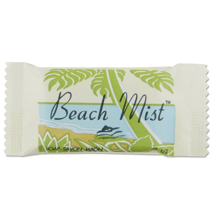 Facility Maintenance & Supplies Beach Mist Hand Soaps | Beach Mist Bch No1/2 #1/2 Bar, Beach Mist Fragrance Face And Body Soap (1000/Carton)