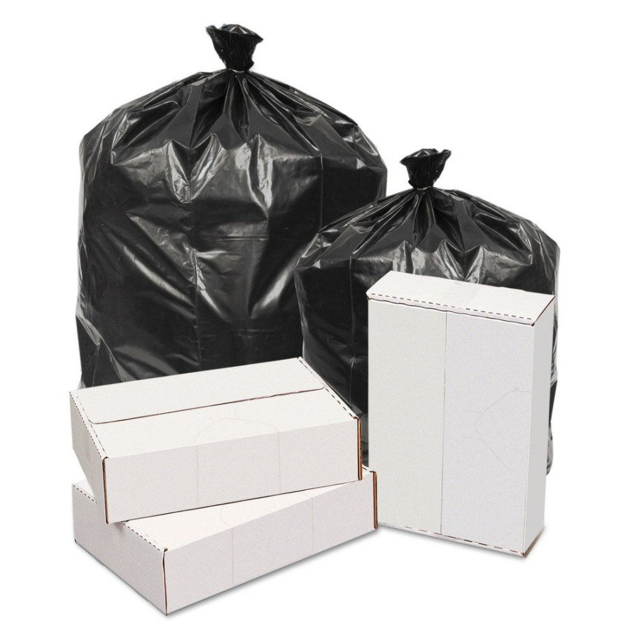 Facility Maintenance & Supplies GEN | Gen H7658Uk G 100/Carton 60 Gallon 38 In. X 58 In. Waste Can Liners - Black