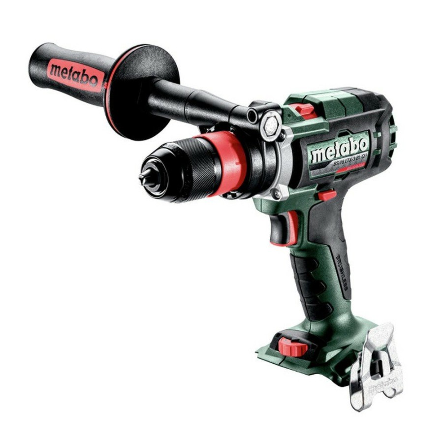 Power Tools Metabo Drill Drivers | Metabo 603184850 Bs 18 Ltx-3 Bl Q I 18V Brushless 3-Speed Lithium-Ion Cordless Drill Driver (Tool Only)