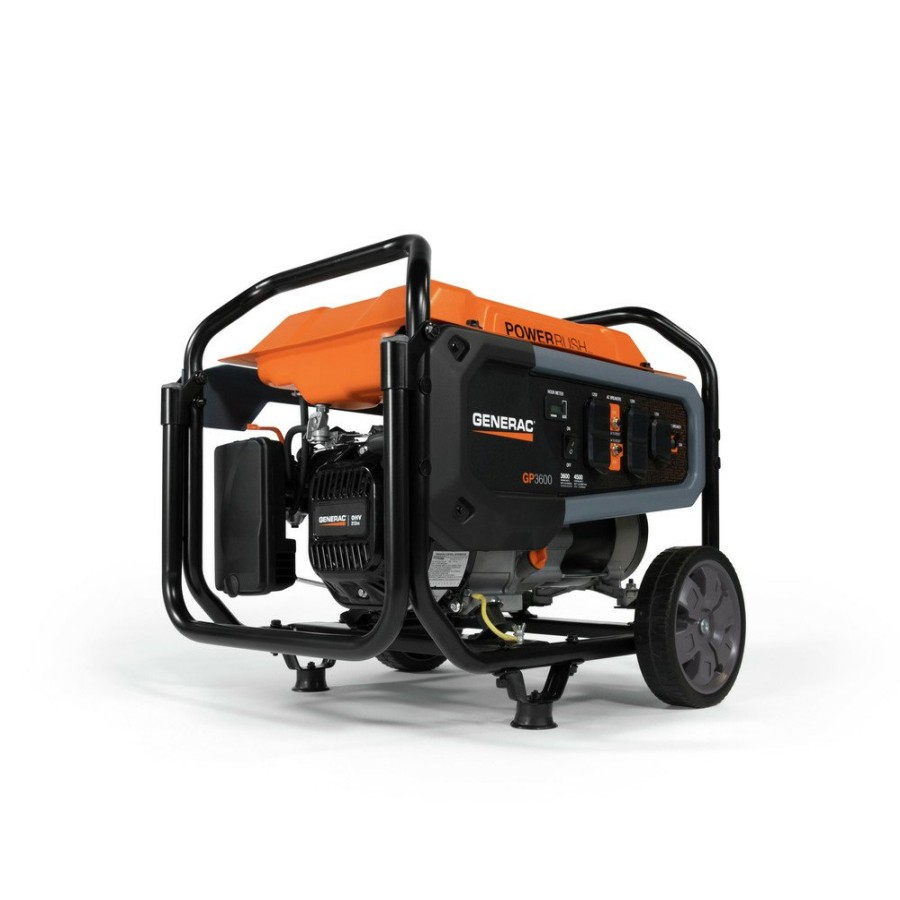 Power Generators Generac | Generac 7678 Gp3600 3,600 Watt Portable Generator