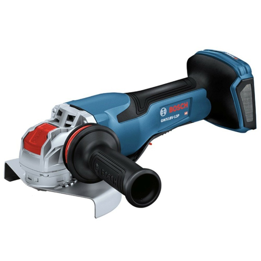 Power Tools Bosch Angle Grinders | Bosch Gwx18V-13Pn 18V Profactor Brushless Lithium-Ion 5 - 6 In. Cordless Angle Grinder With Paddle Switch (Tool Only)