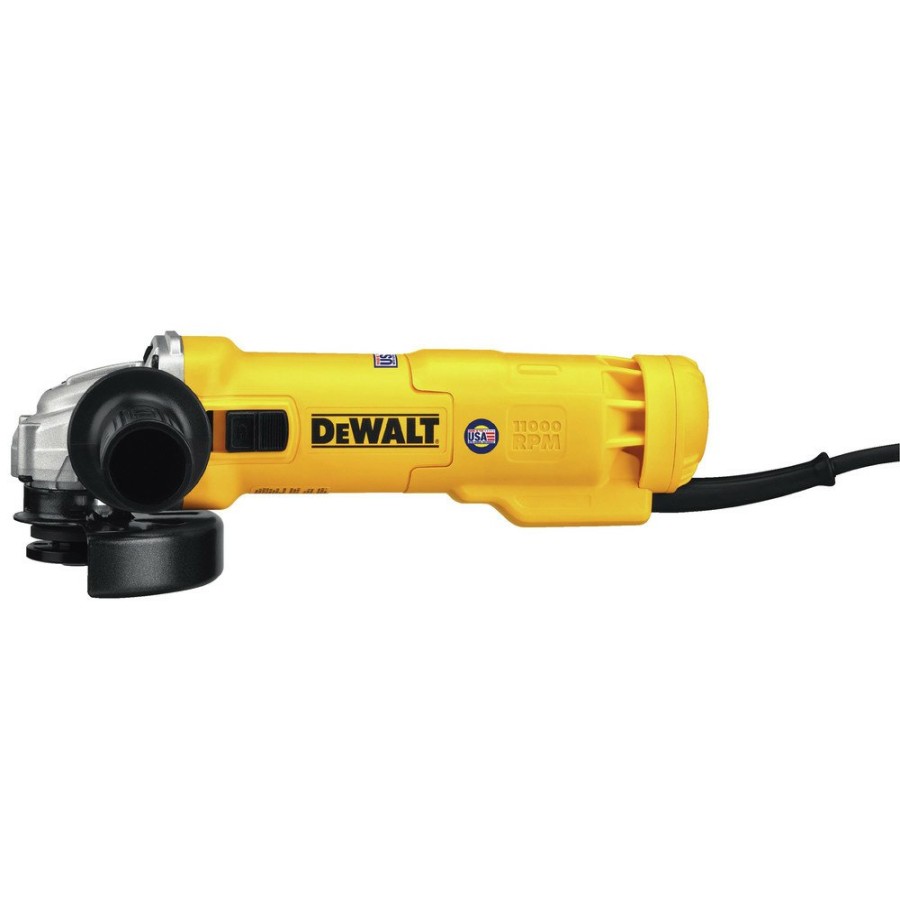 Power Tools Dewalt Angle Grinders | Dewalt Dwe4214 11 Amp 4-1/2 In. Small Angle Grinder