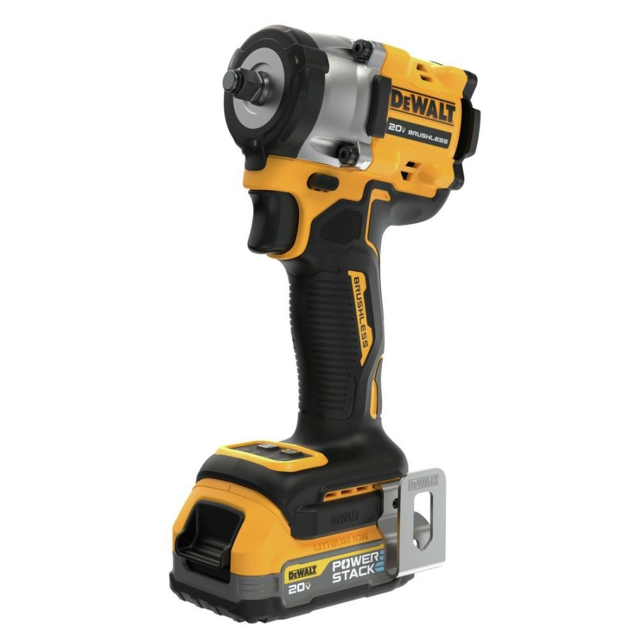 Power Tools Dewalt | Dewalt Dcf923E1 20V Max Brushless Lithium-Ion 3/8 In. Cordless Compact Impact Wrench Kit (1.7 Ah)