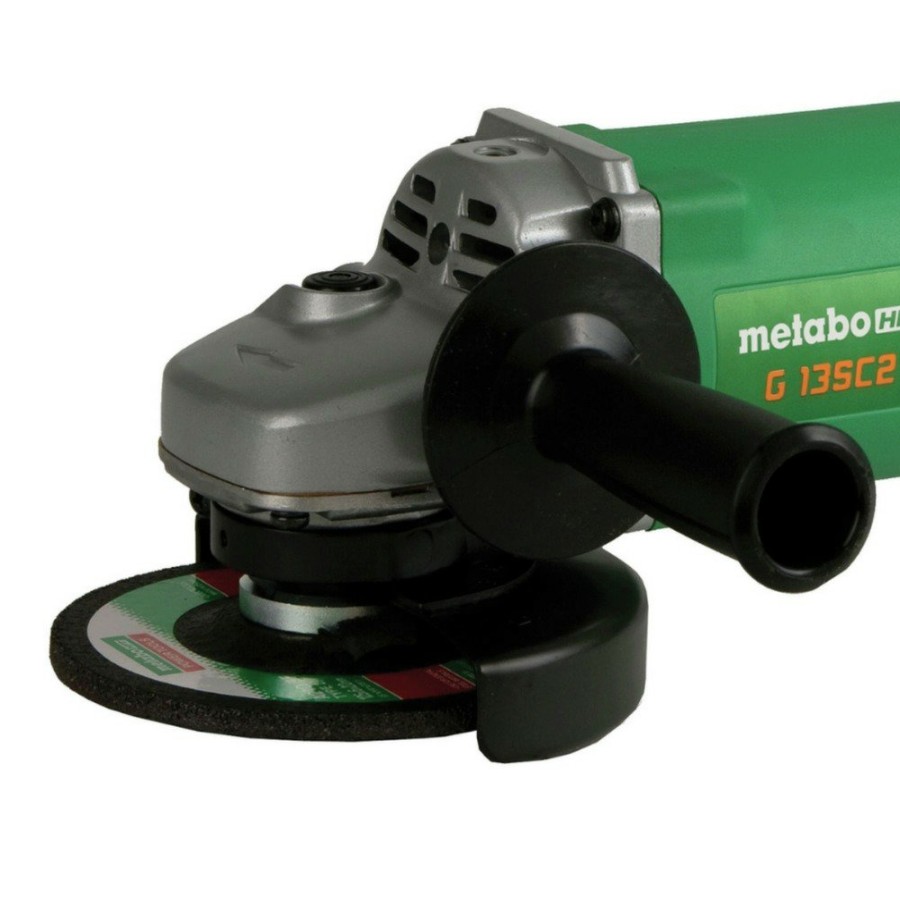 Power Tools Metabo HPT Angle Grinders | Metabo Hpt G13Sc2Q9M 11.0 Amp 5 In. Angle Grinder With No-Lock Off Switch